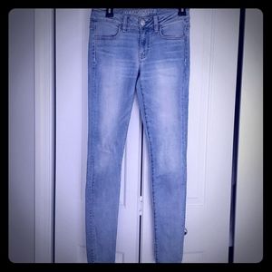 COPY - Light blue jeggings with pockets sz 4 long
